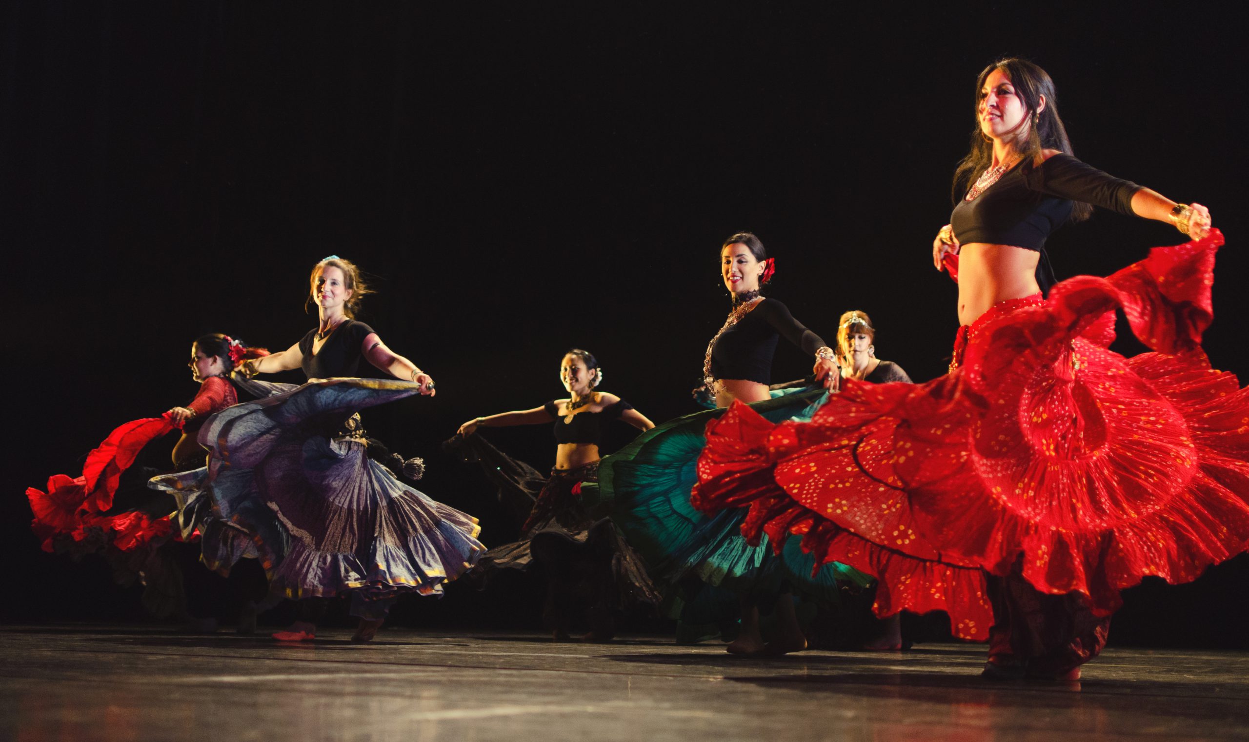 danseuses d'ats sur scène